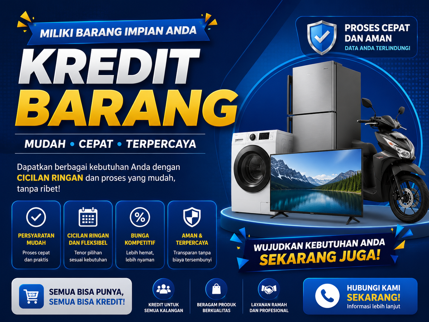 Kredit Barang Mudah & Terpercaya